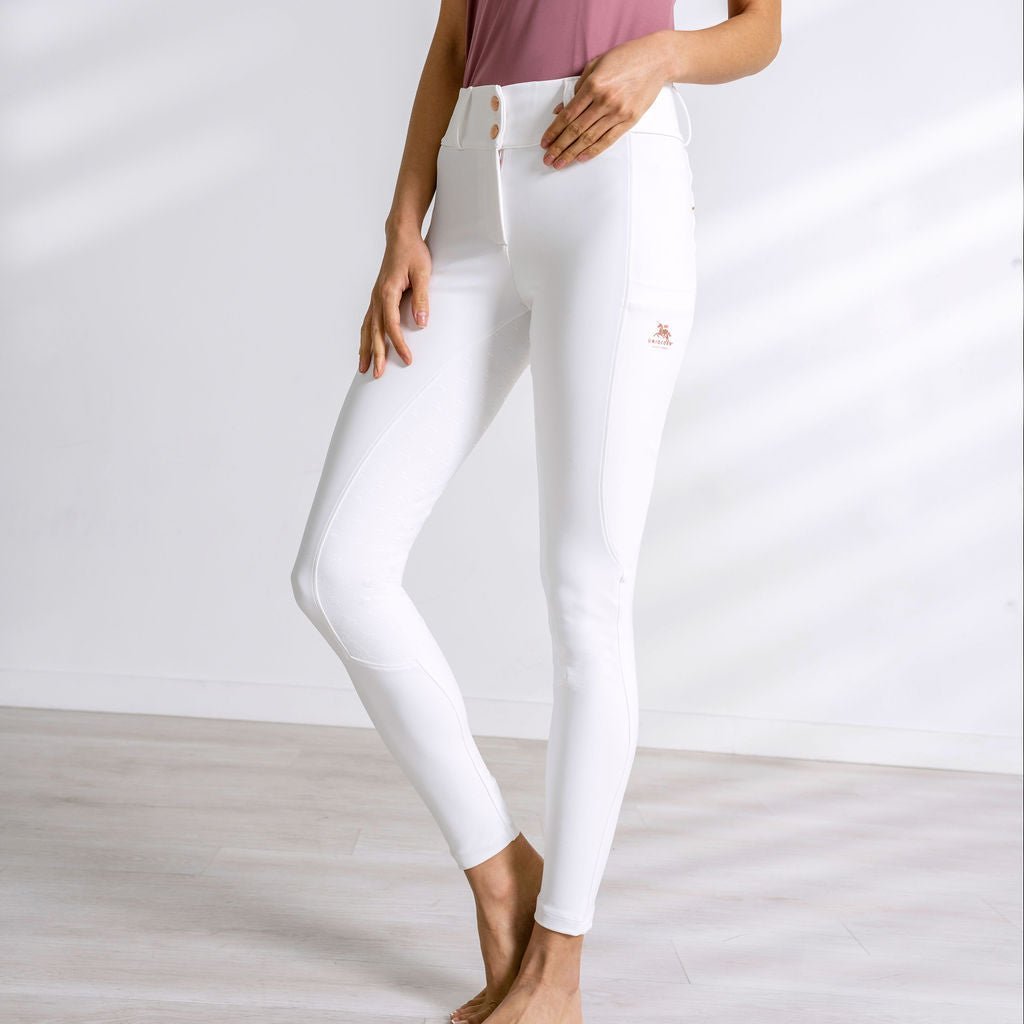 Uniqcorn Exceptionnel Dressage Competition Breeches "Enoki" - Uniqcorn Exceptionnel - Equiluxe Tack
