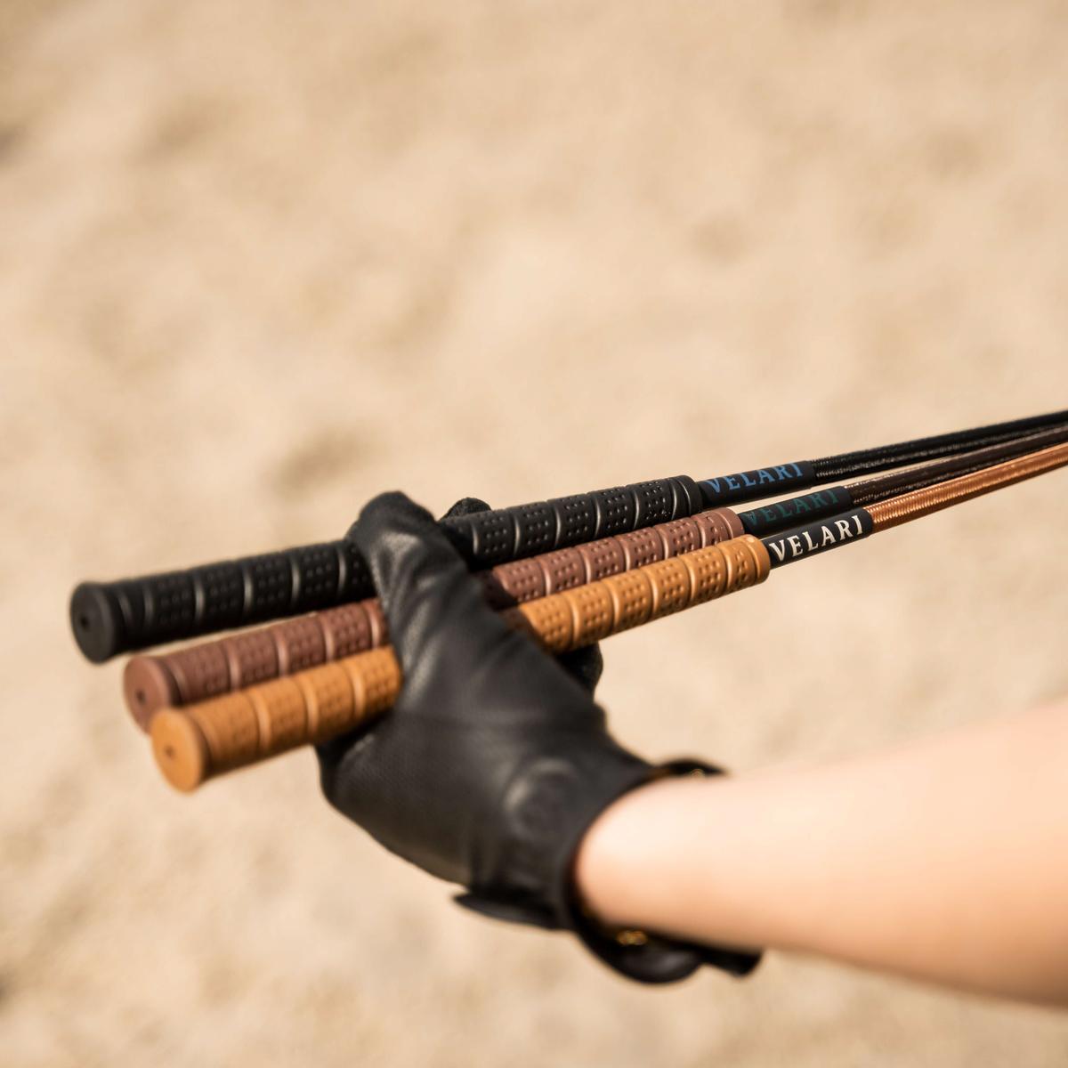 Velari Dressage Whip Balance Rubber Grip - Velari - Equiluxe Tack