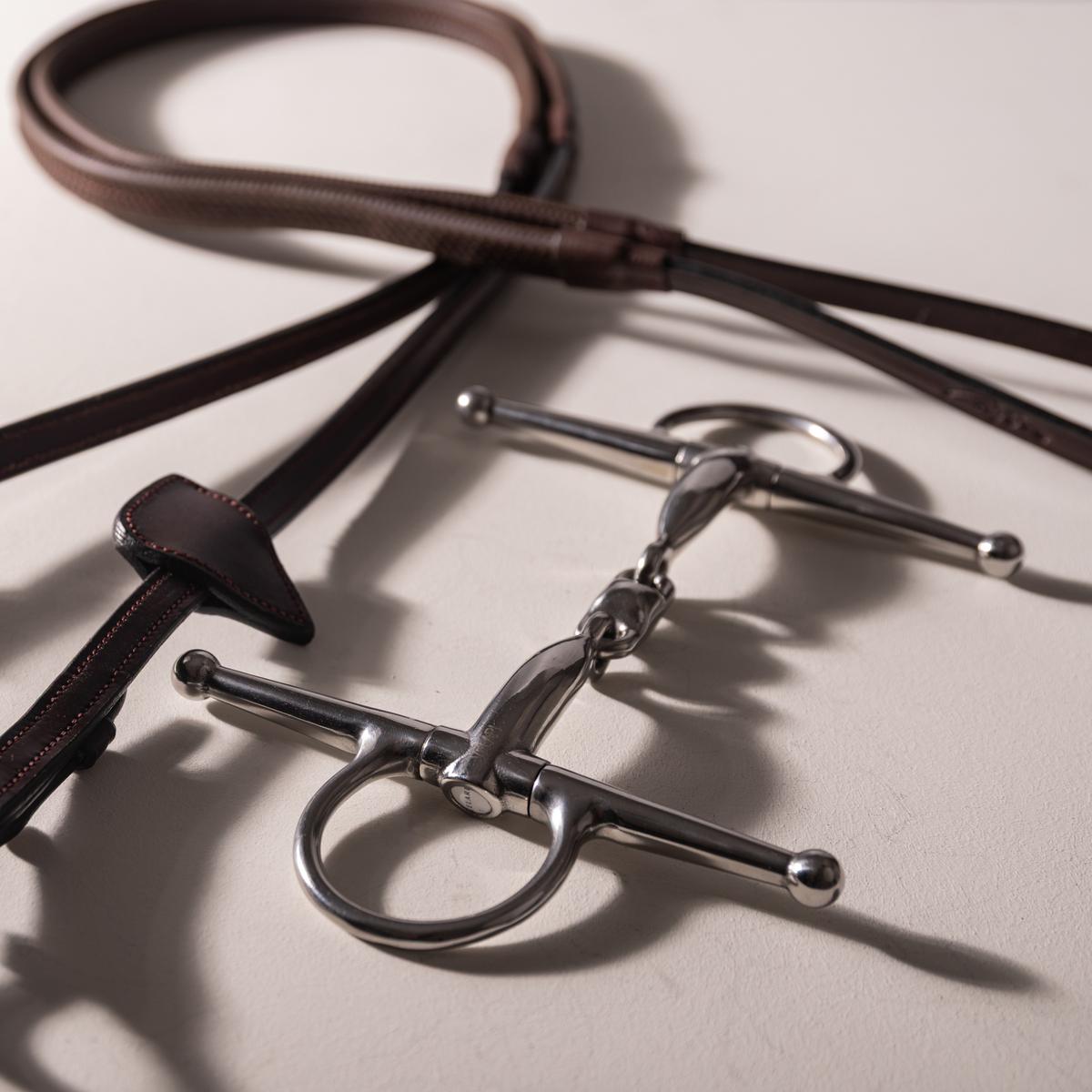 Velari Full Cheek Bit Double Jointed Stainless Steel - Velari - Equiluxe Tack