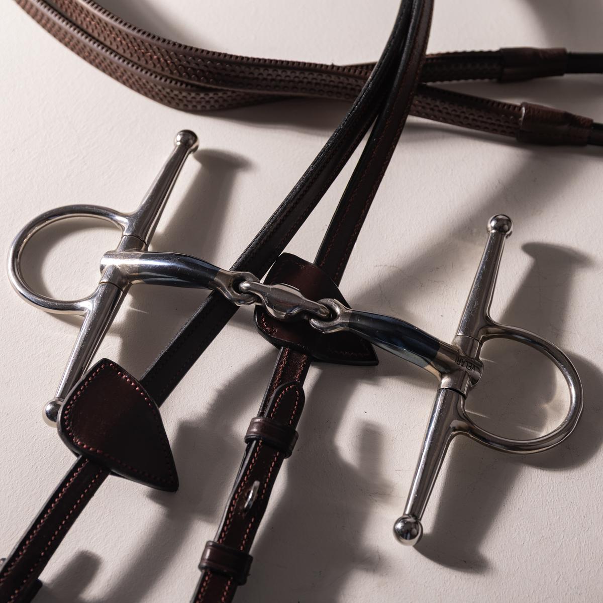 Velari Full Cheek Bit Double Jointed Sweet Iron - Velari - Equiluxe Tack