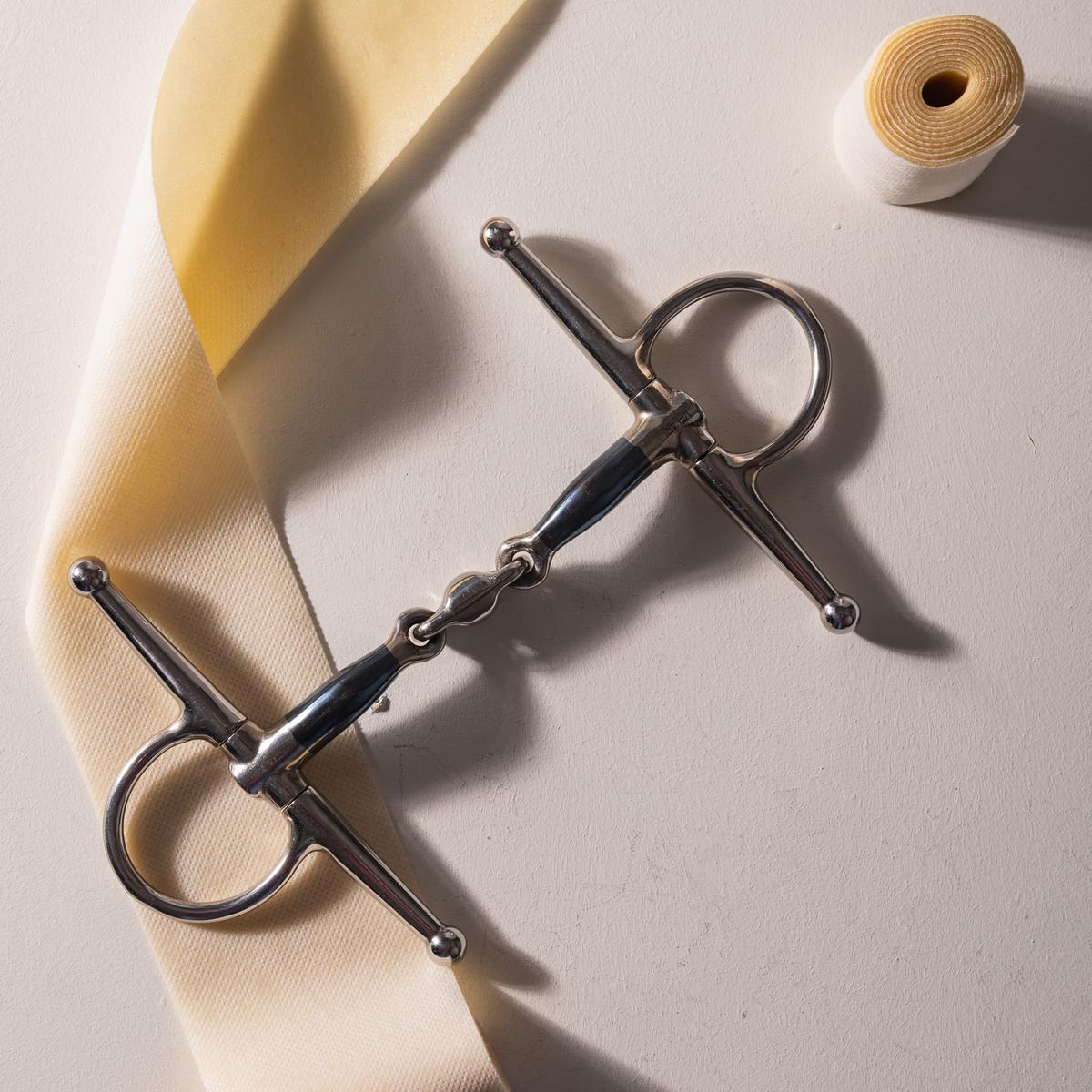 Velari Full Cheek Bit Double Jointed Sweet Iron - Velari - Equiluxe Tack