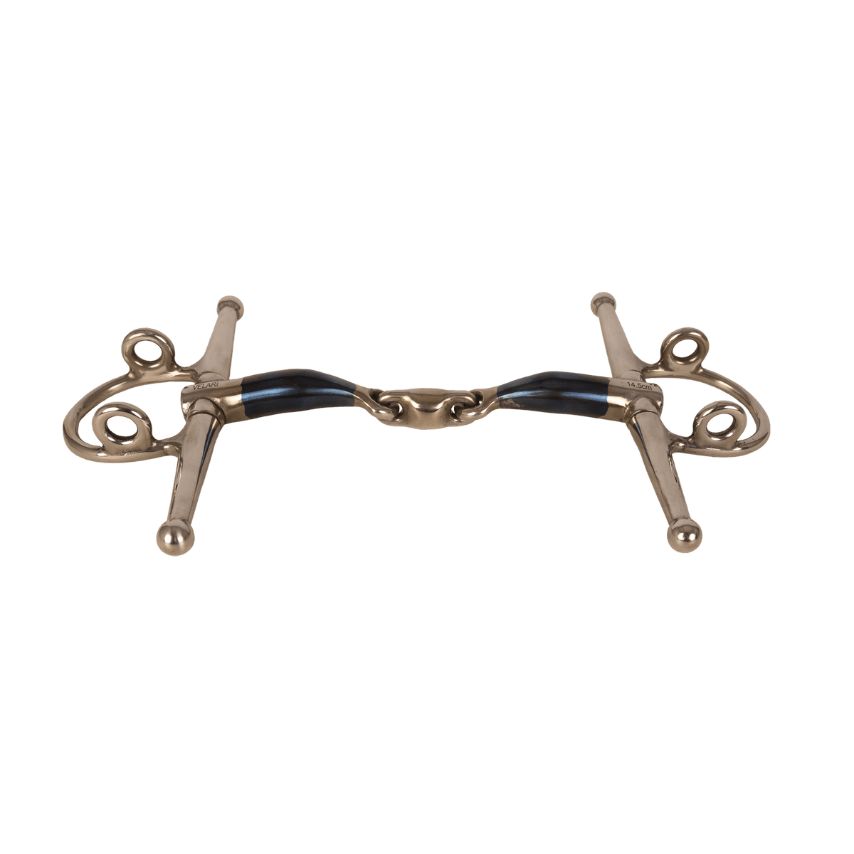 Velari Full Cheek Gag Double Jointed Sweet Iron - Velari - Equiluxe Tack