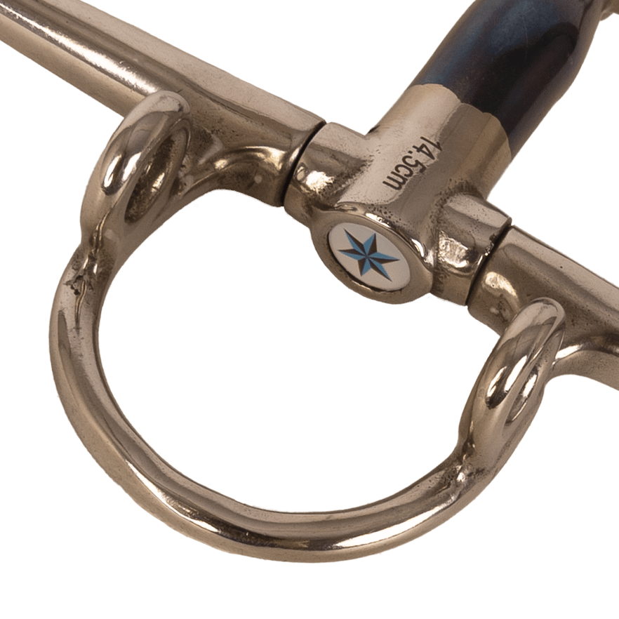 Velari Full Cheek Gag Double Jointed Sweet Iron - Velari - Equiluxe Tack