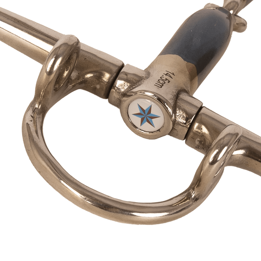 Velari Full Cheek Gag Single Jointed Sweet Iron - Velari - Equiluxe Tack
