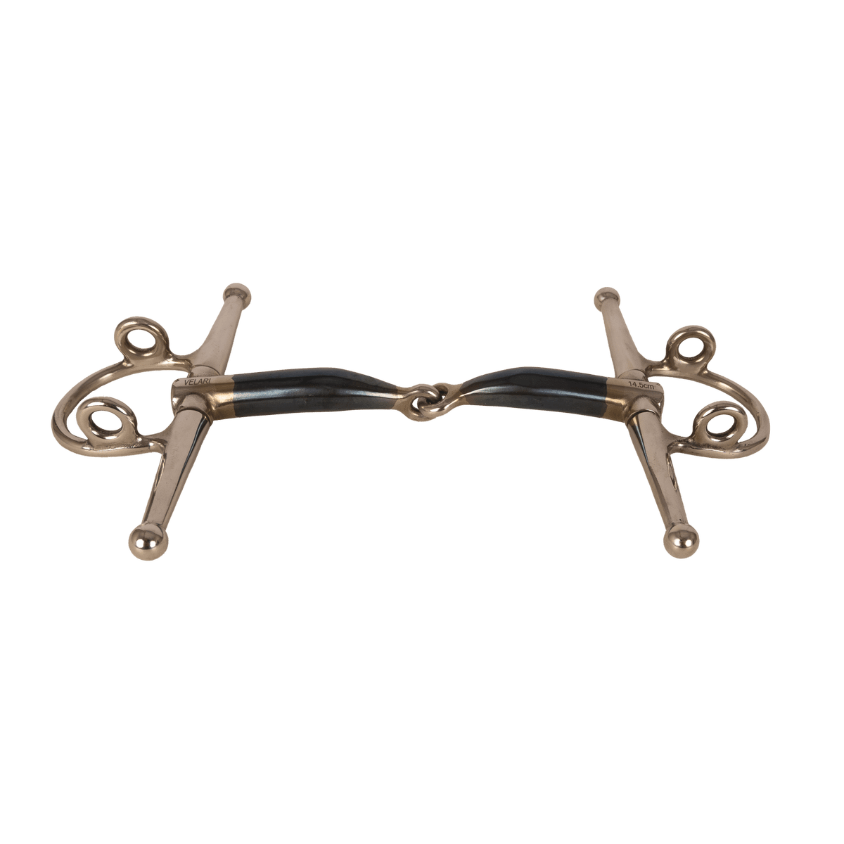 Velari Full Cheek Gag Single Jointed Sweet Iron - Velari - Equiluxe Tack