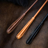 Velari Jumping Whip Classy Smooth Leather - Velari - Equiluxe Tack
