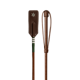 Velari Jumping Whip Classy Smooth Leather - Velari - Equiluxe Tack