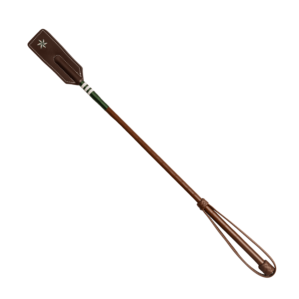 Velari Jumping Whip Classy Smooth Leather - Velari - Equiluxe Tack