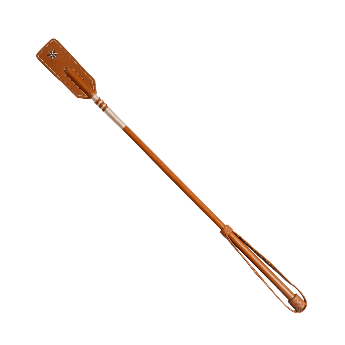 Velari Jumping Whip Classy Smooth Leather - Velari - Equiluxe Tack