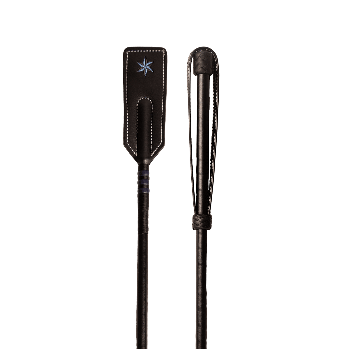 Velari Jumping Whip Classy Smooth Leather - Velari - Equiluxe Tack