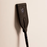 Velari Jumping Whip Guidance Leather Grip - Velari - Equiluxe Tack