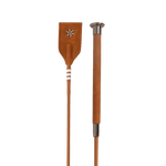 Velari Jumping Whip Guidance Leather Grip - Velari - Equiluxe Tack