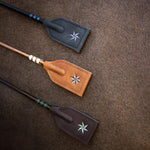 Velari Jumping Whip Guidance Leather Grip - Velari - Equiluxe Tack