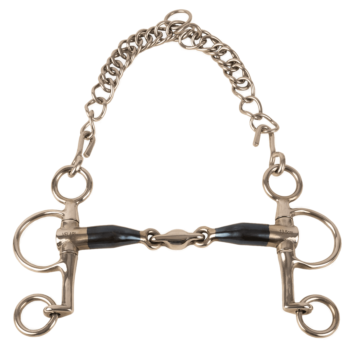 Velari Pelham Double Jointed Short Sweet Iron - Velari - Equiluxe Tack