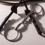 Velari Snaffle Double Jointed Loose Ring Stainless Steel - Velari - Equiluxe Tack
