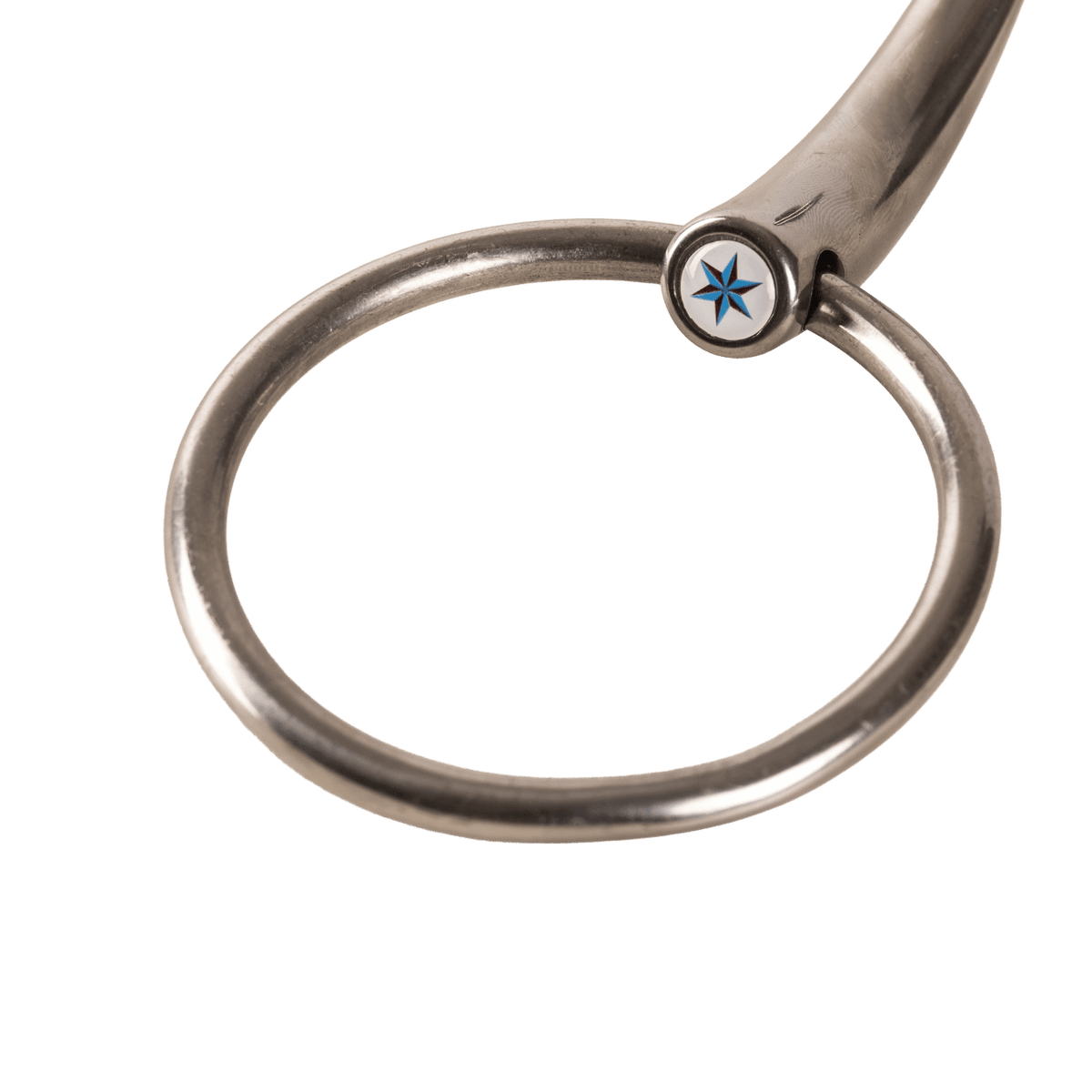 Velari Snaffle Double Jointed Loose Ring Stainless Steel - Velari - Equiluxe Tack