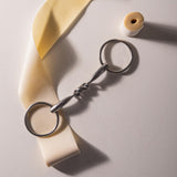 Velari Snaffle Double Jointed Loose Ring Stainless Steel - Velari - Equiluxe Tack