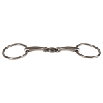 Velari Snaffle Double Jointed Loose Ring Stainless Steel - Velari - Equiluxe Tack