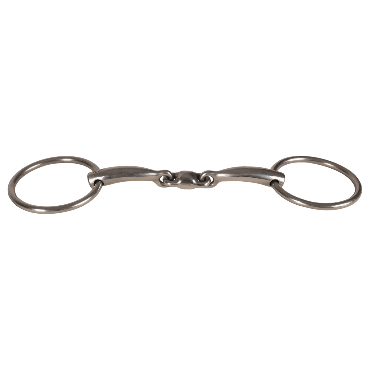 Velari Snaffle Double Jointed Loose Ring Stainless Steel - Velari - Equiluxe Tack