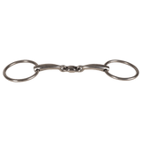 Velari Snaffle Double Jointed Loose Ring Stainless Steel - Velari - Equiluxe Tack