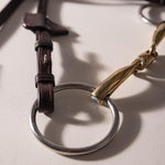 Velari Snaffle Loose Ring Double Jointed Sweet Copper - Velari - Equiluxe Tack