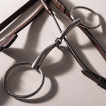 Velari Snaffle Single Jointed Loose Ring Stainless Steel - Velari - Equiluxe Tack