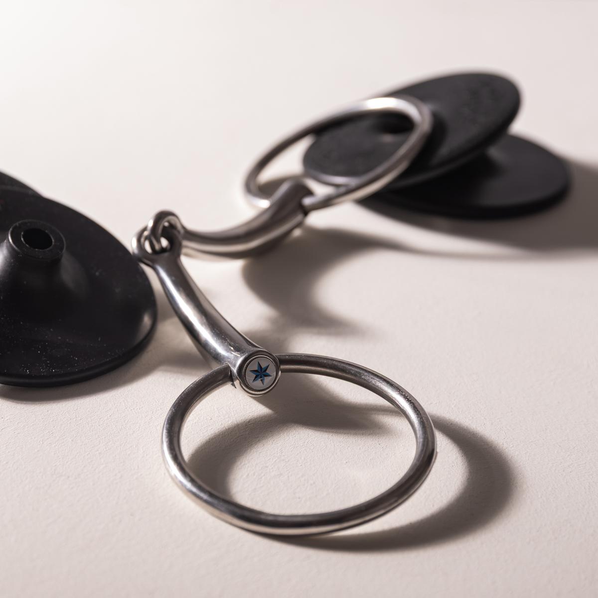 Velari Snaffle Single Jointed Loose Ring Stainless Steel - Velari - Equiluxe Tack