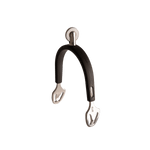 Velari Spurs Stainless Steel with Rubber Large Wheel Rowell - Velari - Equiluxe Tack