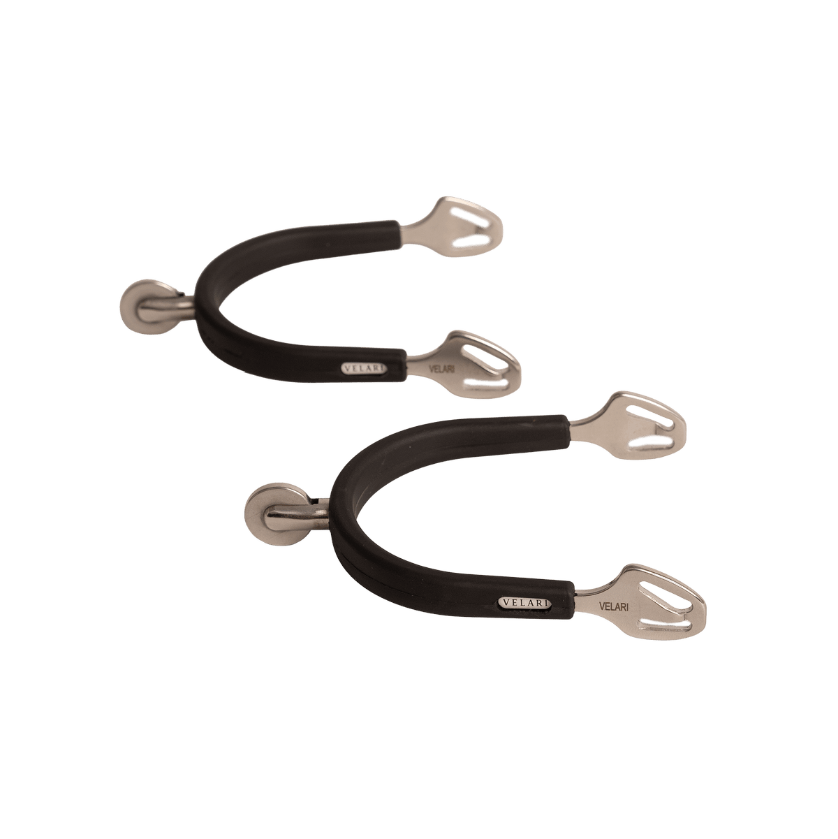 Velari Spurs Stainless Steel with Rubber Large Wheel Rowell - Velari - Equiluxe Tack