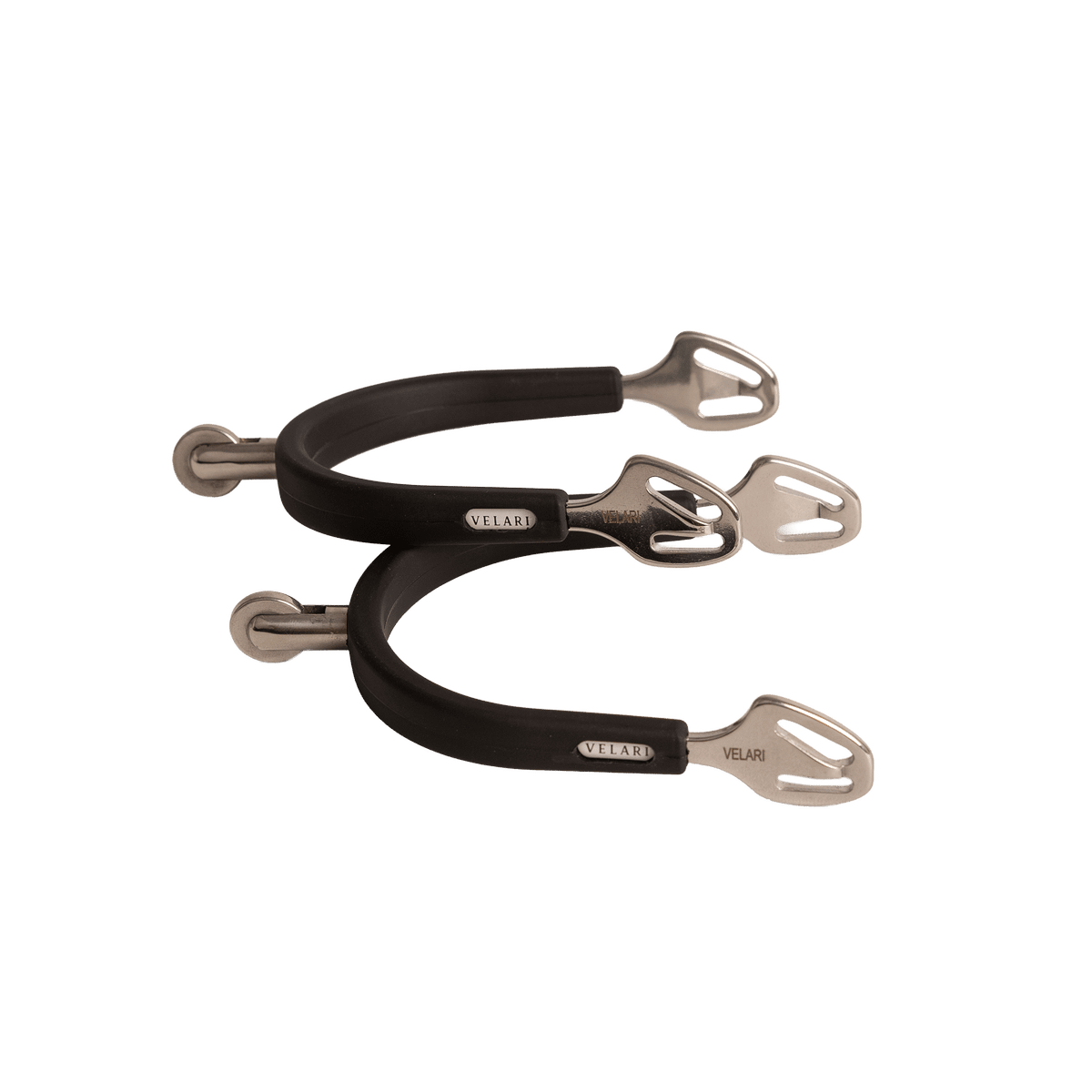 Velari Spurs Stainless Steel with Rubber Medium Wheel Rowell - Velari - Equiluxe Tack