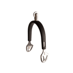 Velari Spurs Stainless Steel with Rubber Medium Wheel Rowell - Velari - Equiluxe Tack