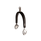 Velari Spurs Stainless Steel with Rubber Medium Wheel Rowell - Velari - Equiluxe Tack