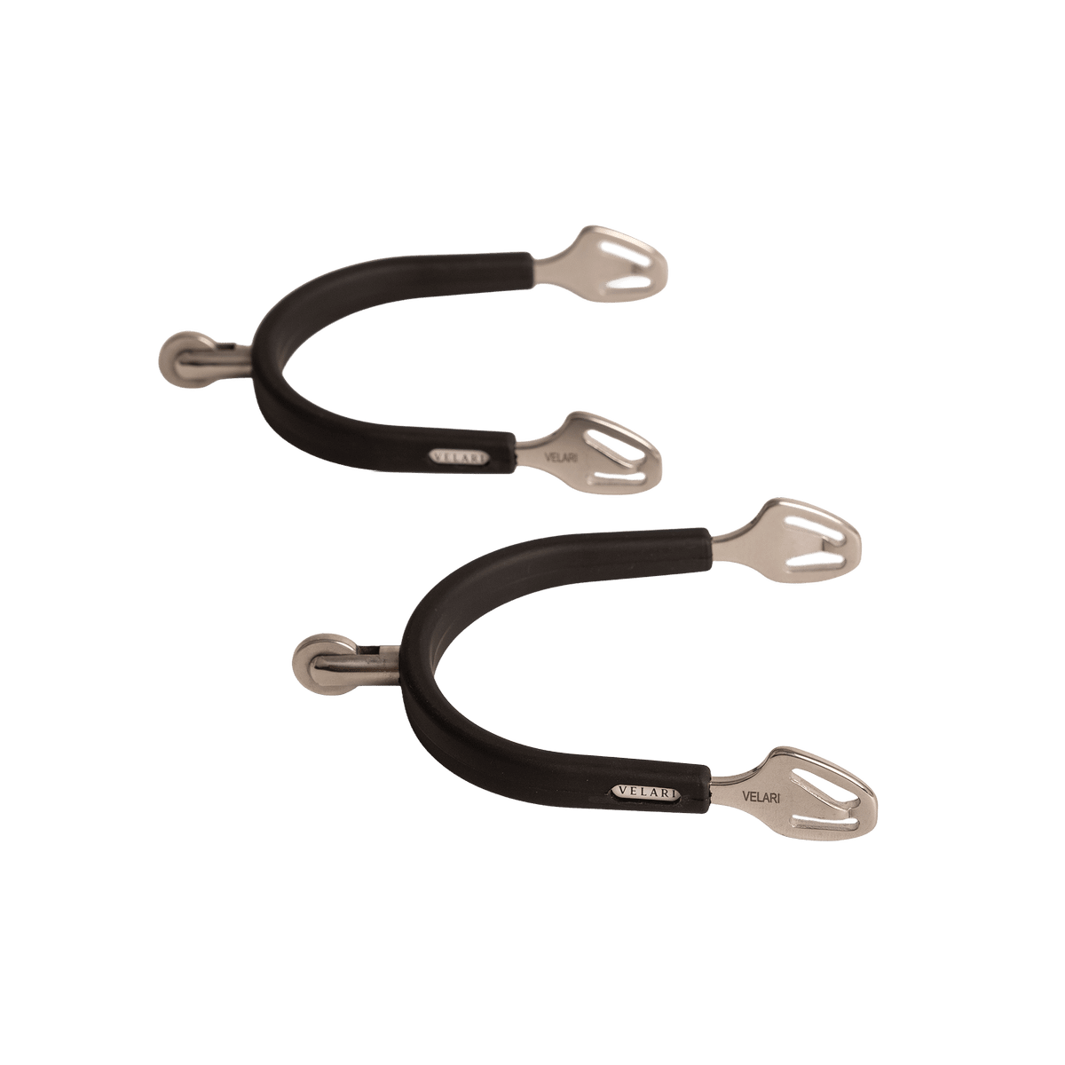 Velari Spurs Stainless Steel with Rubber Medium Wheel Rowell - Velari - Equiluxe Tack