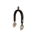 Velari Spurs Stainless Steel with Rubber - Rounded - Velari - Equiluxe Tack