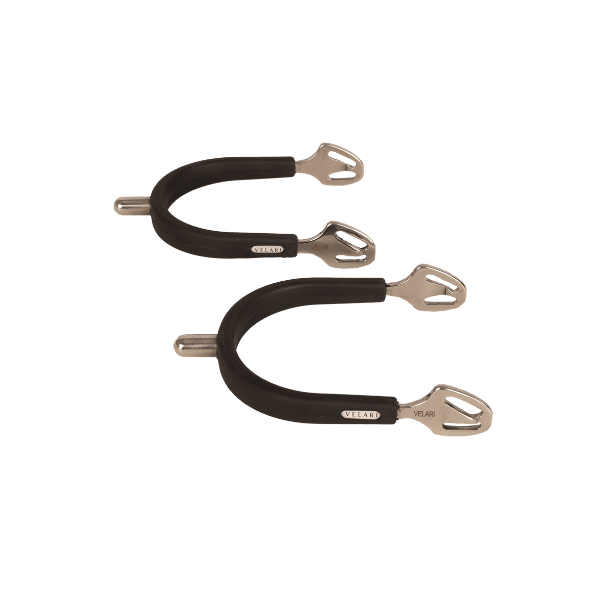 Velari Spurs Stainless Steel with Rubber - Rounded - Velari - Equiluxe Tack