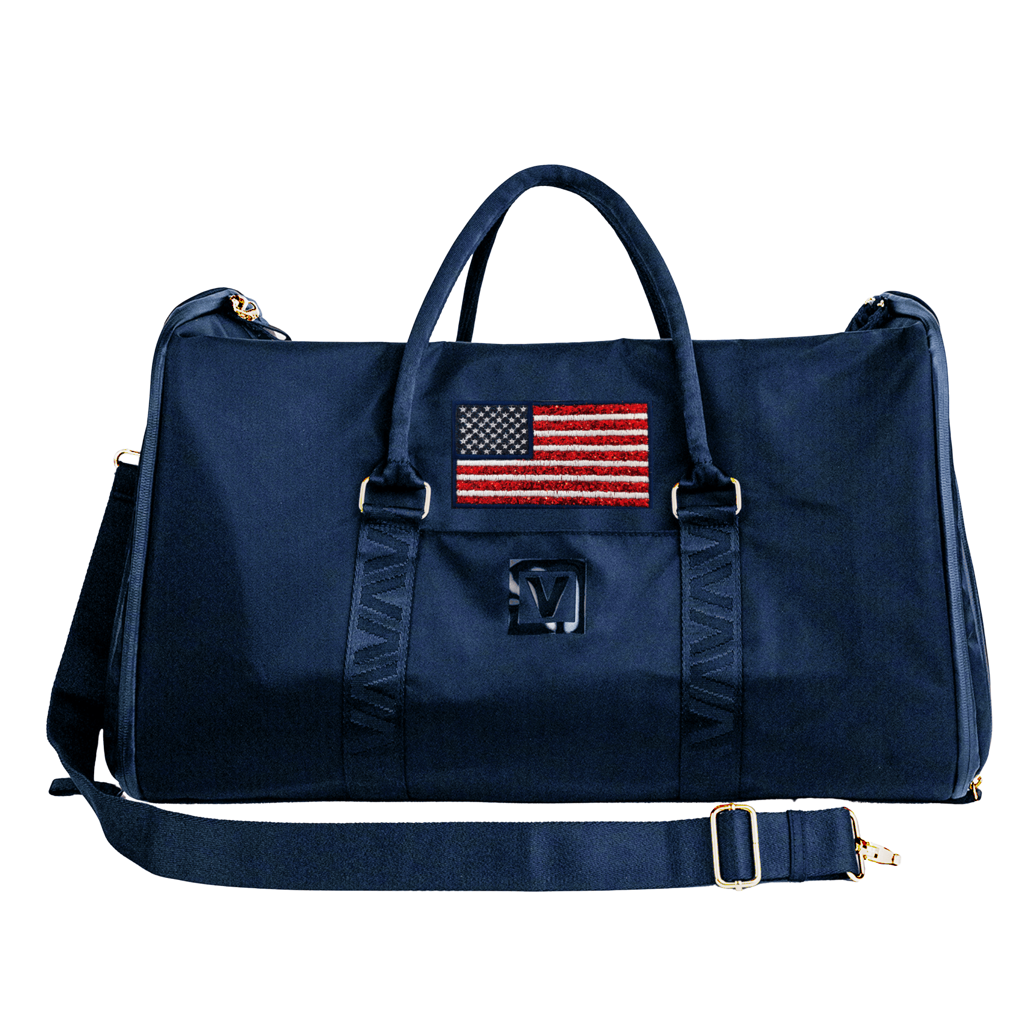Veltri Sport Novelty Garment Duffle - "American Flag" - Veltri Sport - Equiluxe Tack