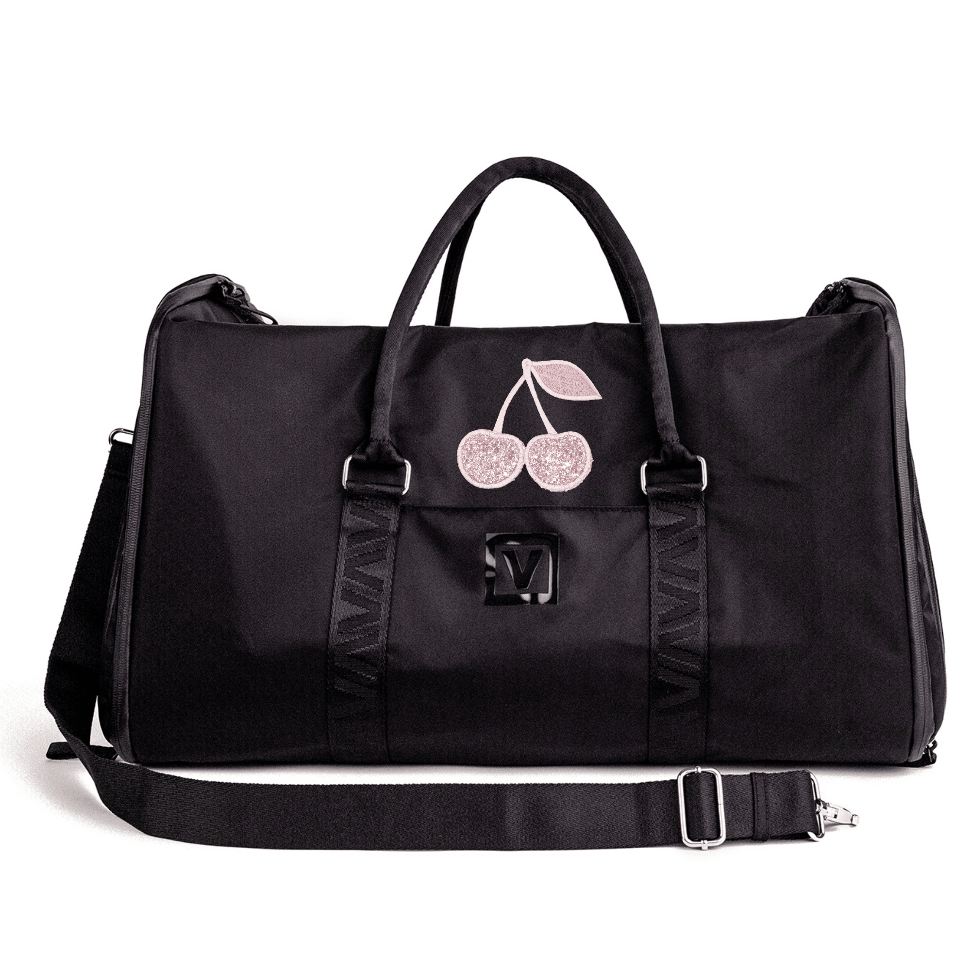 Veltri Sport Novelty Garment Duffle - "Cherries" - Veltri Sport - Equiluxe Tack