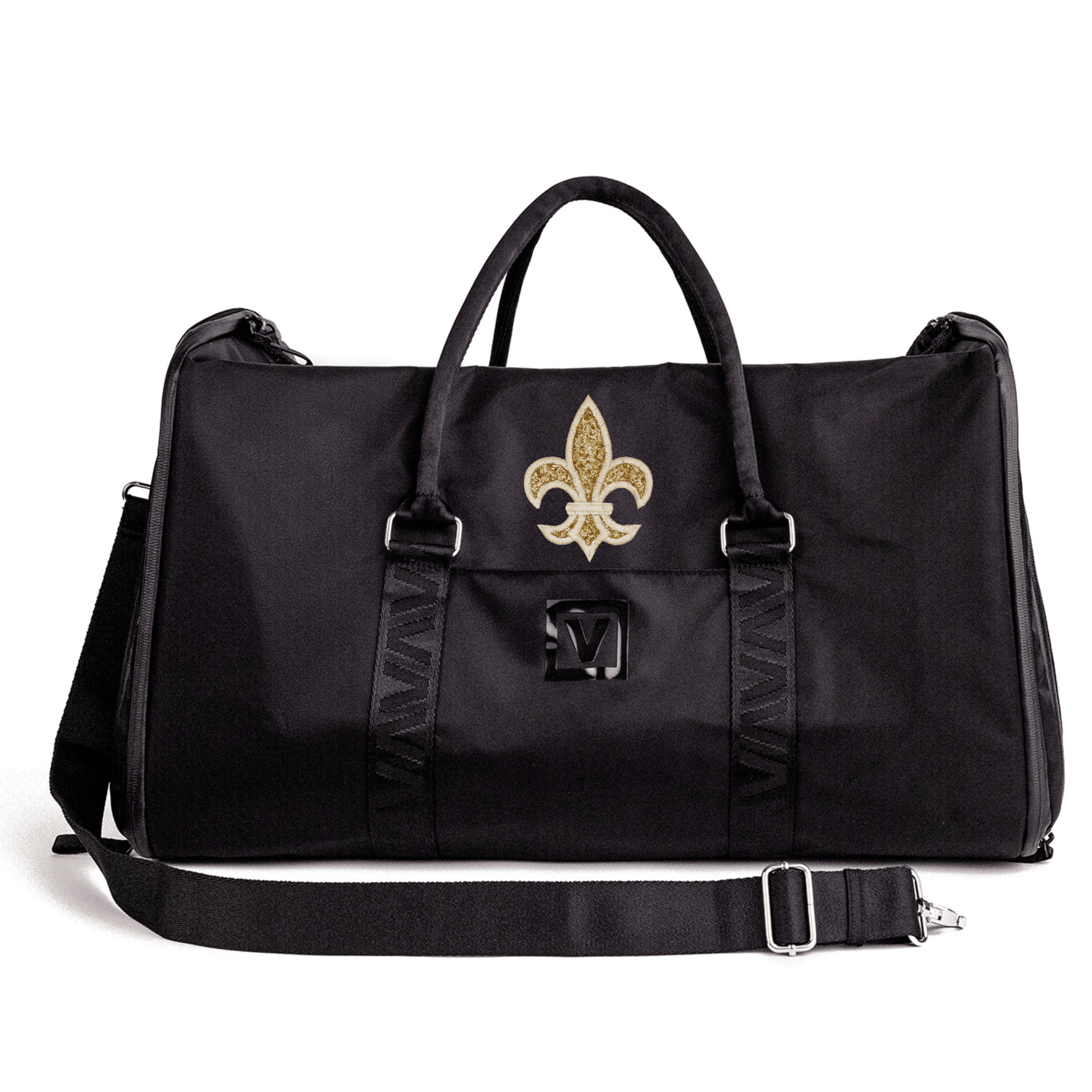 Veltri Sport Novelty Garment Duffle - "Fleur De Lis" - Veltri Sport - Equiluxe Tack