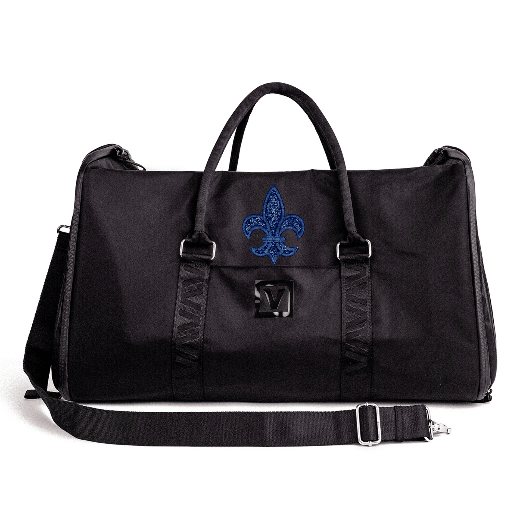 Veltri Sport Novelty Garment Duffle - "Fleur De Lis" - Veltri Sport - Equiluxe Tack