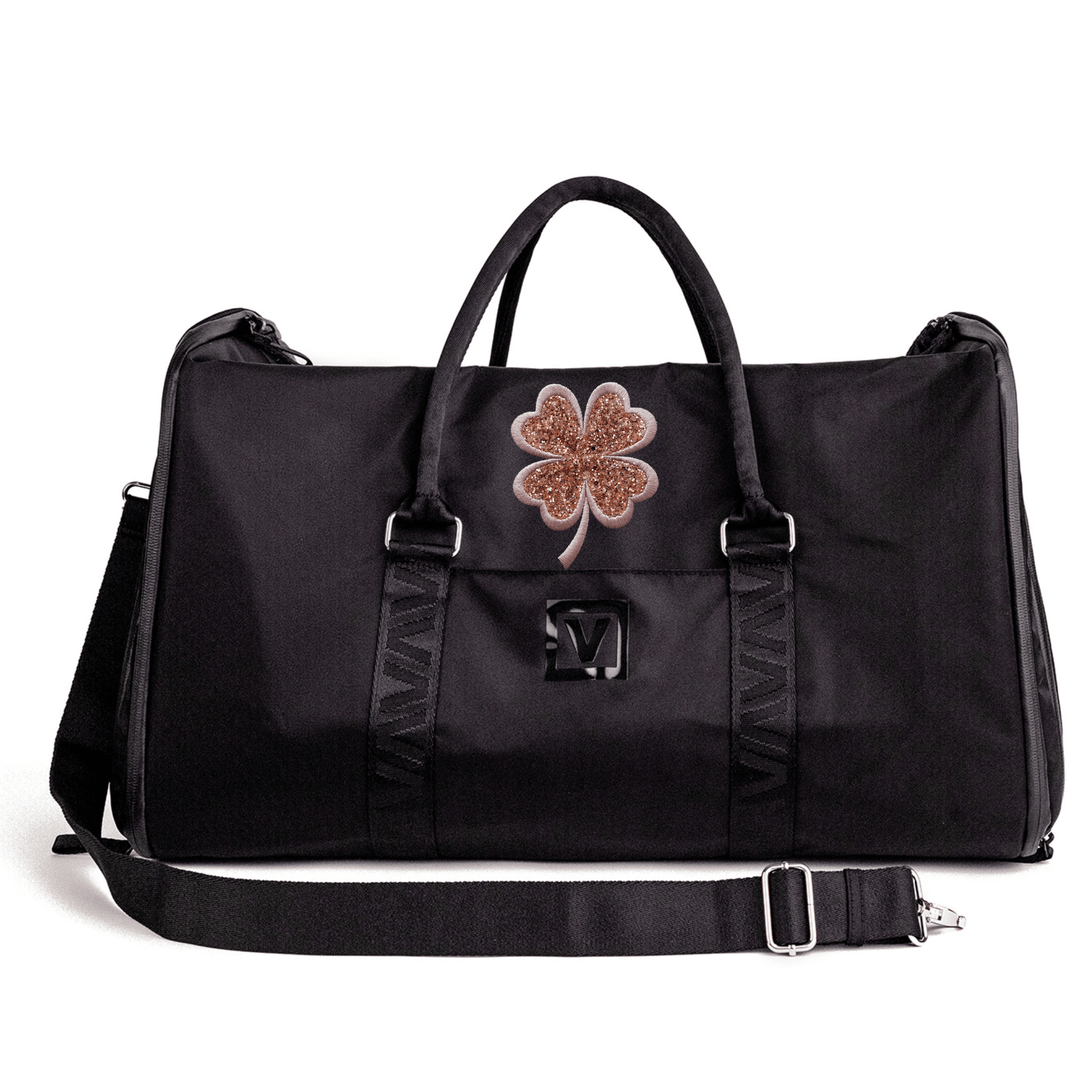 Veltri Sport Novelty Garment Duffle - "Lucky Clover" - Veltri Sport - Equiluxe Tack