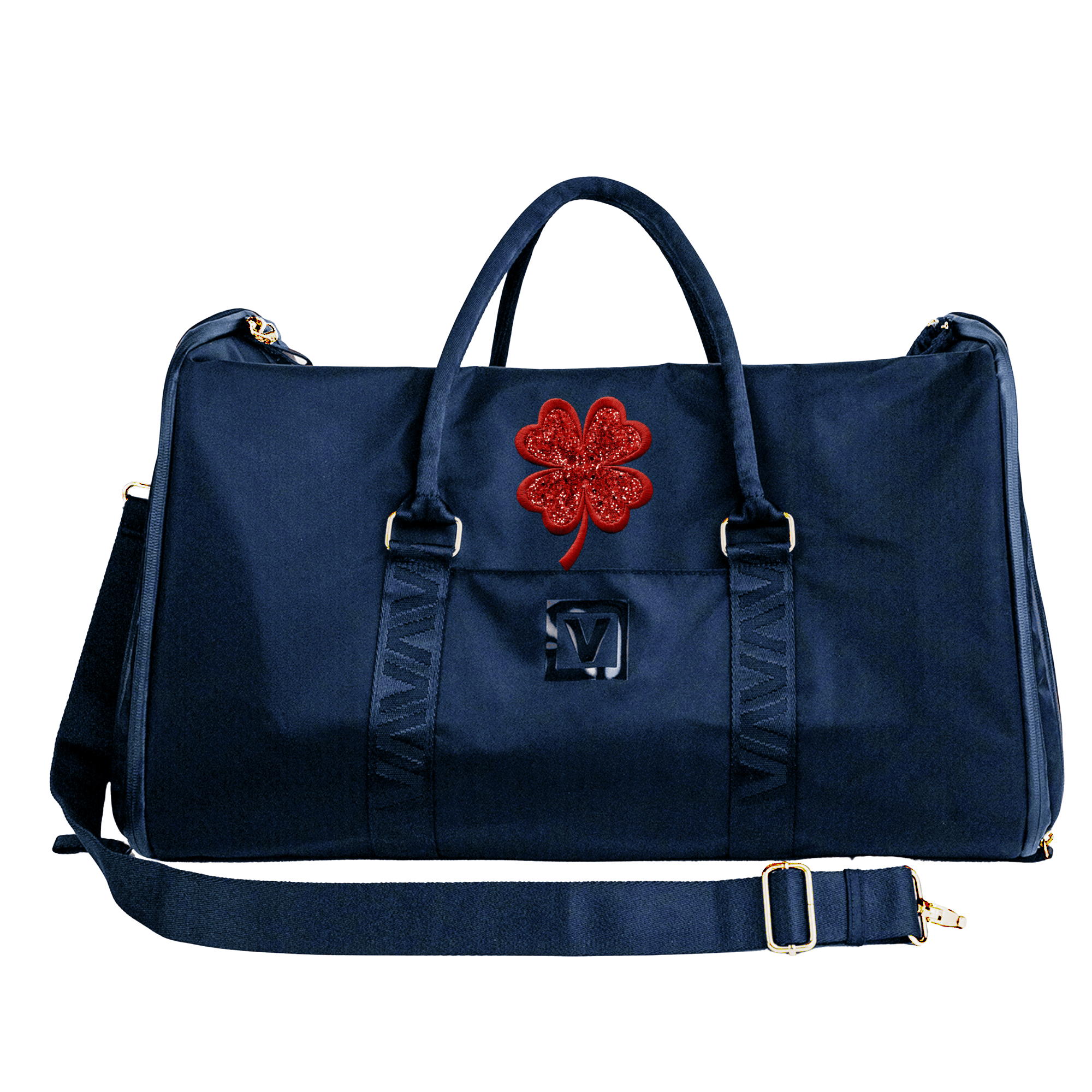 Veltri Sport Novelty Garment Duffle - "Lucky Clover" - Veltri Sport - Equiluxe Tack