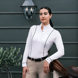 Hannah Childs Constance Heart Horse LS Show Shirt