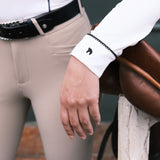 Hannah Childs Constance Heart Horse LS Show Shirt