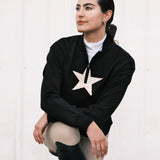 Hannah Childs Mari Star Half Zip Sweatshirt