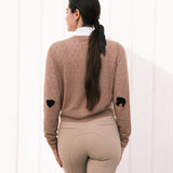 Hannah Childs Layla Heart Horse Cardigan