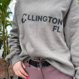 WELLINGTON Sweartshirt Hoodie Taupe - Equestrian Club - Equiluxe Tack