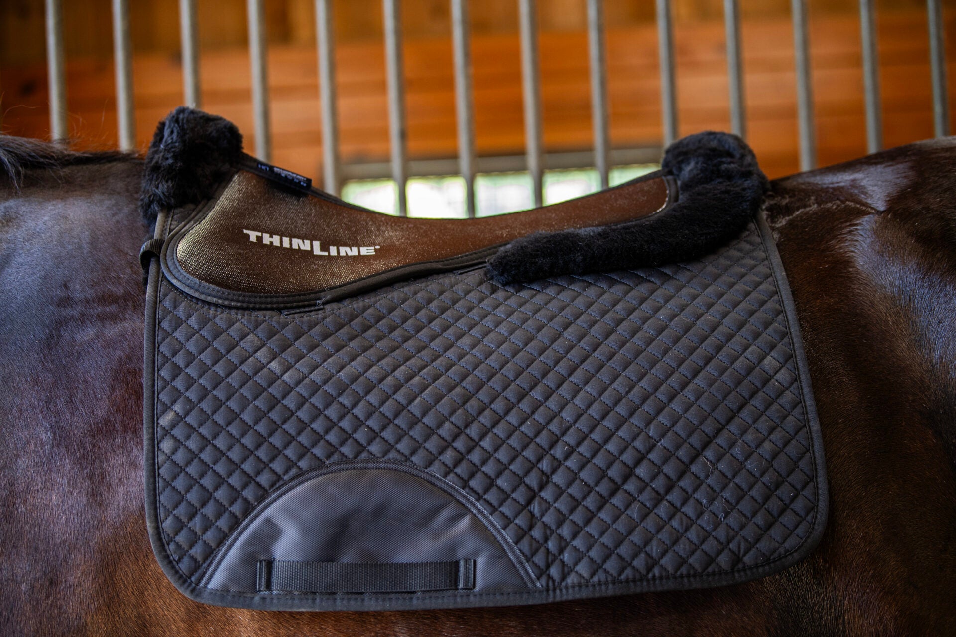 Woven Wool Euro Roll Dressage Pad - Equiluxe Tack - Equiluxe Tack