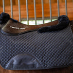 Woven Wool Euro Roll Dressage Pad - Equiluxe Tack - Equiluxe Tack