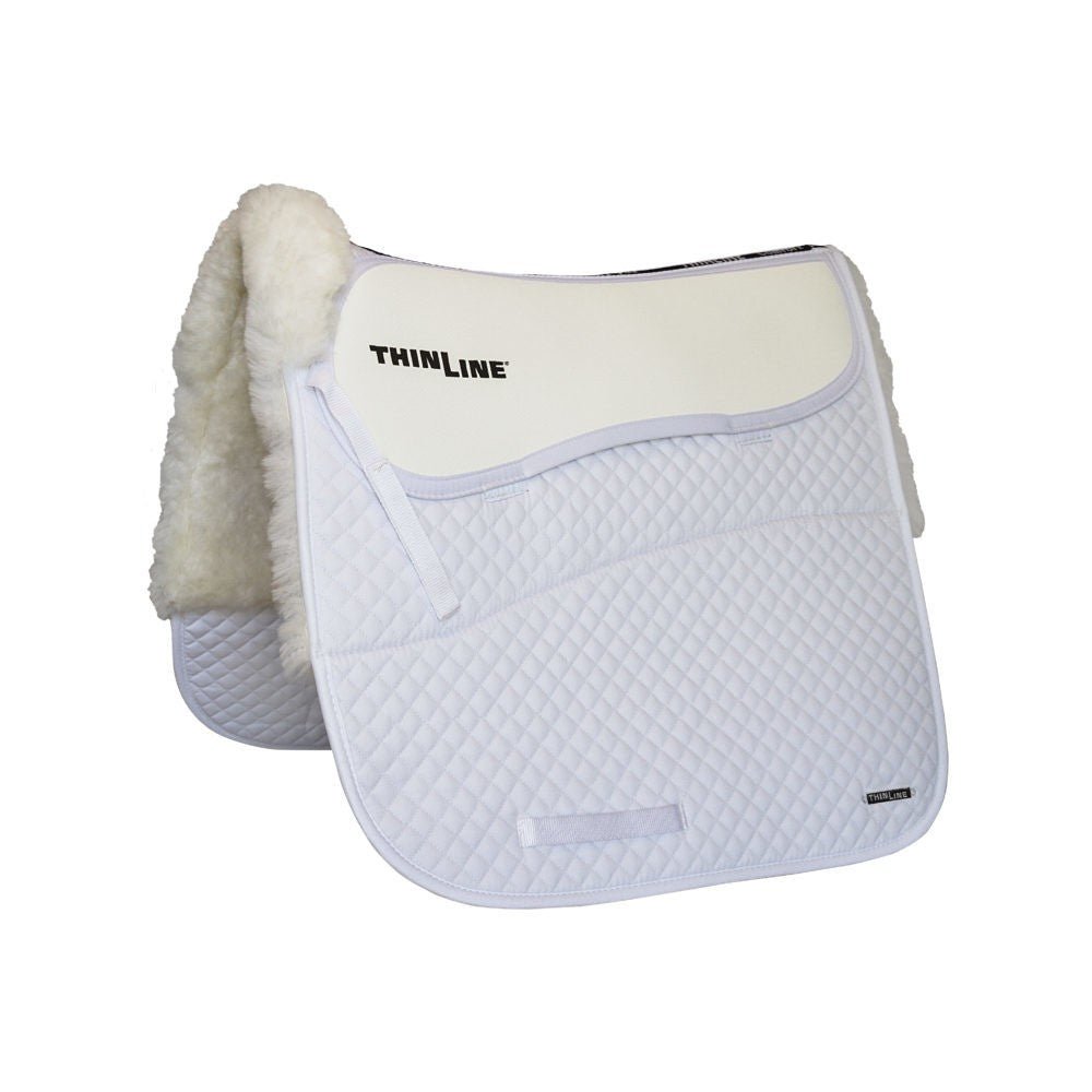 Woven Wool Square Dressage Saddle Pad - Equiluxe Tack - Equiluxe Tack