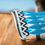 Woven Wool Western Saddle Pad - Equiluxe Tack - Equiluxe Tack